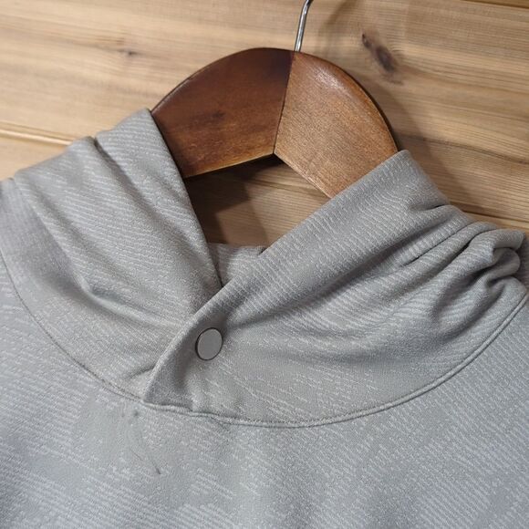 Lululemon Top Mens Small Gray Relaxed Fit Training Hoodie - Picture 2 of 11